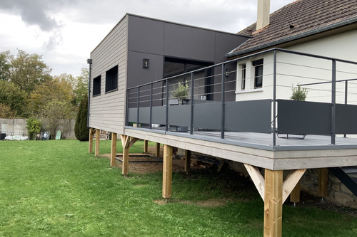 Extension surélevée Caen sud