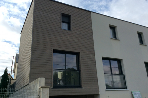 Réalisation d'une extension en ville en périphérie de Caen